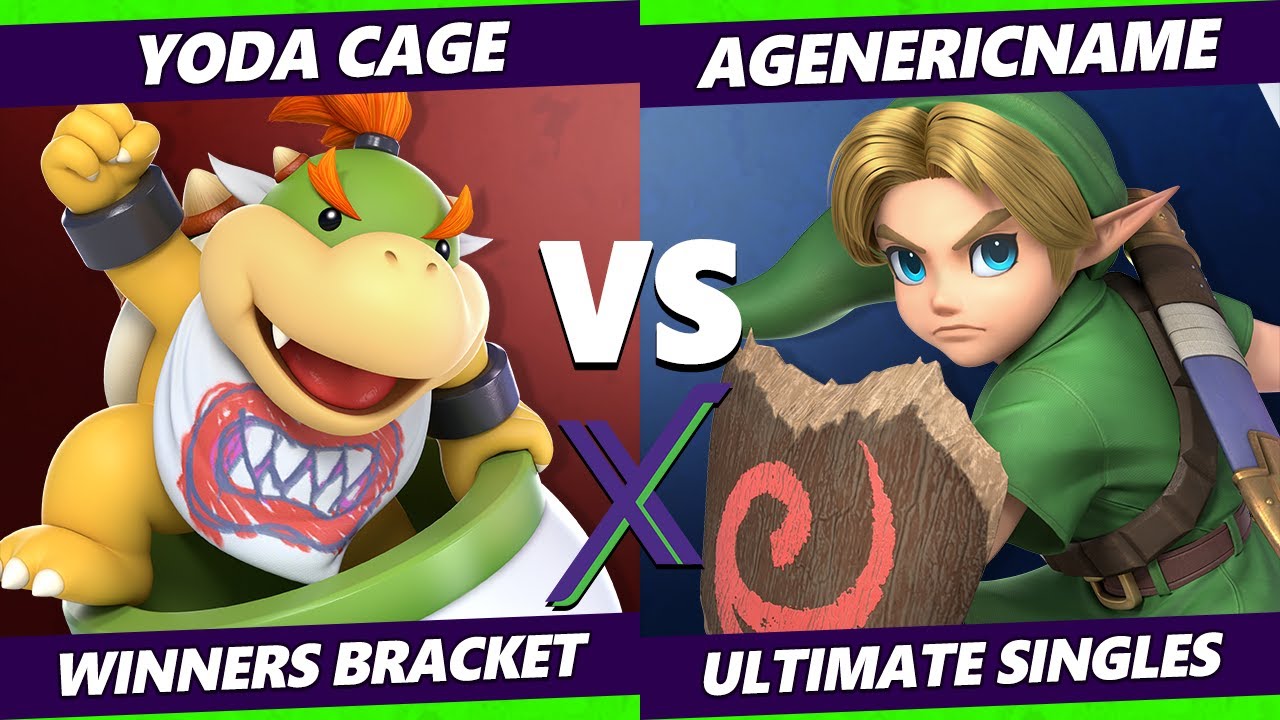 S@X 410 Winners Bracket - Yoda Cage (Bowser Jr.) Vs. AGenericName (Young Link) Smash Ultimate - SSBU