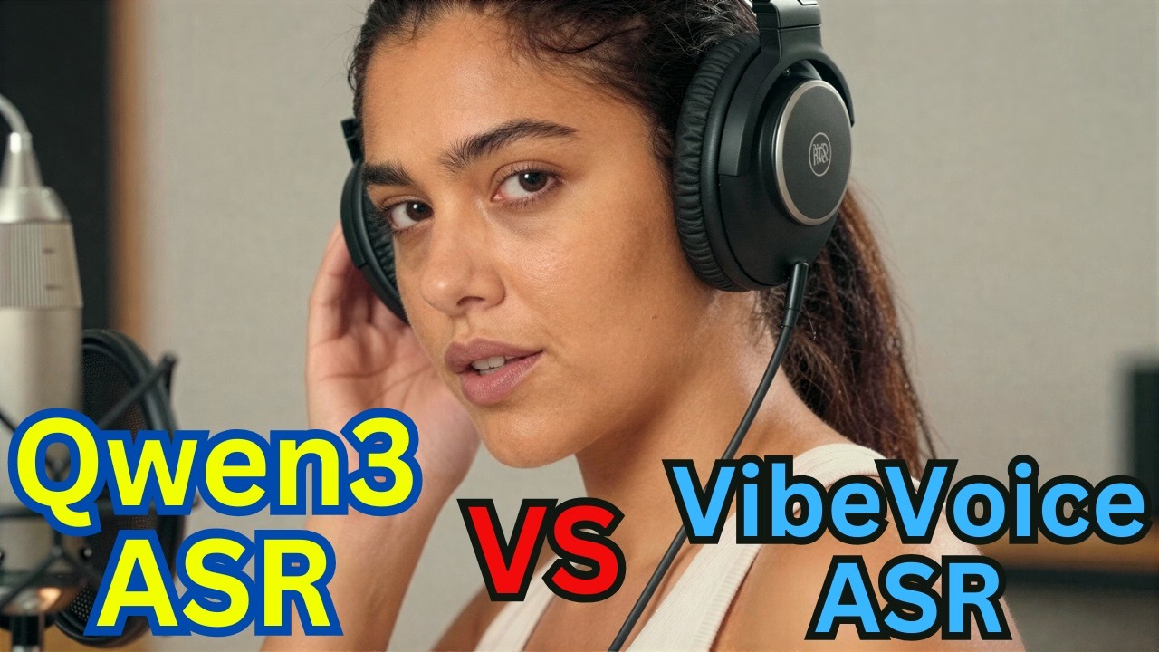 Qwen3 ASR против VibeVoice ASR – кто король транскрипции с помощью ИИ?
