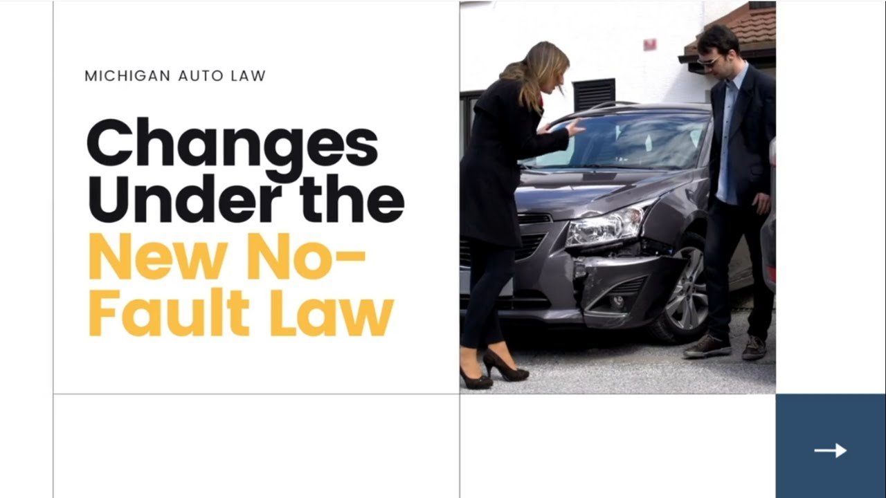 Michigan No-Fault Insurance Law Changes: Here's What To Know