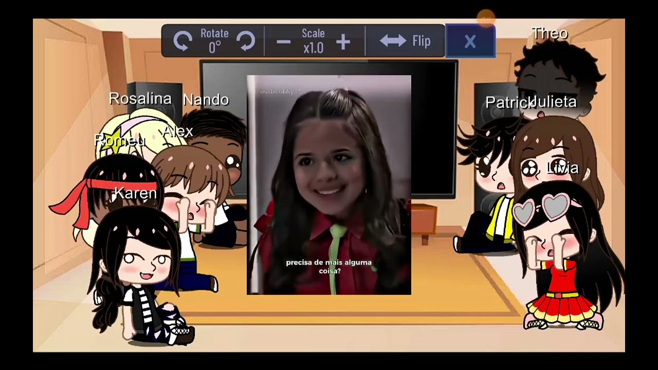 A infância de Romeu e Julieta reagindo ao futuro deles