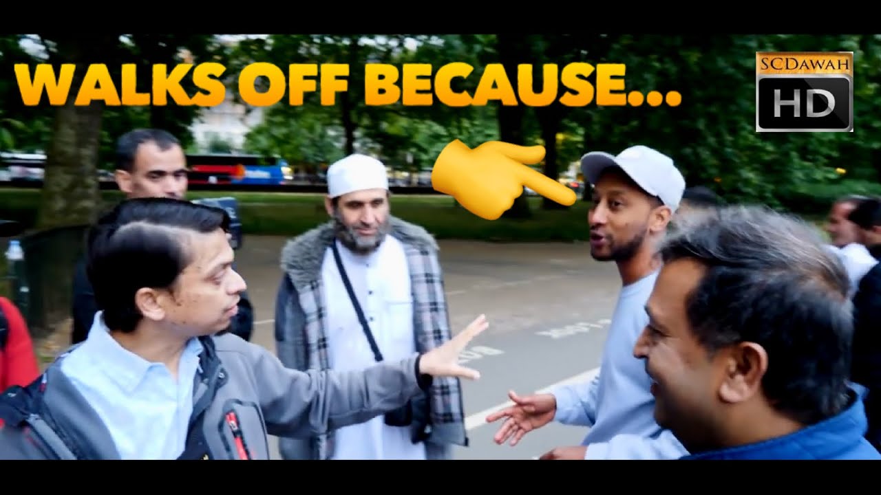 Walks off because? Mansur Vs Christian | Old Is Gold | Speakers Corner | Hyde Park