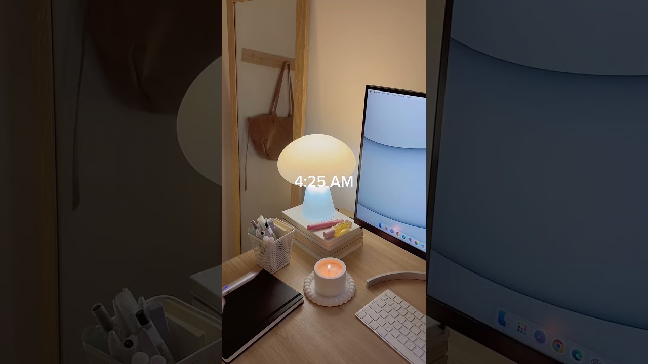 Aesthetic Quiet Morning Study Vlog 🌿 | Productive & Peaceful &lsquo;Study With Me