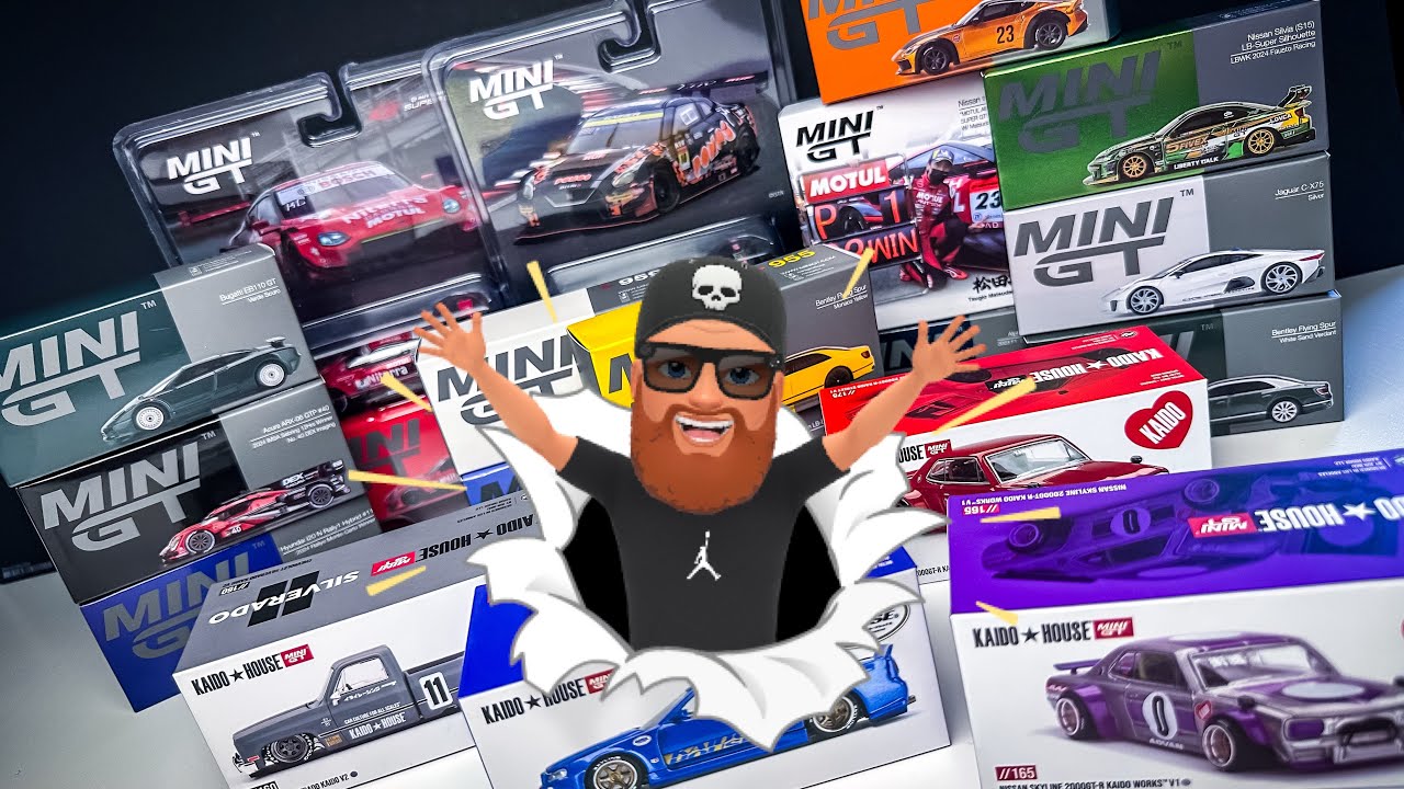 Massive new Mini GT Kaido House Package. June 2024 Release. Unboxing and Showcasing. #minigt JD Show