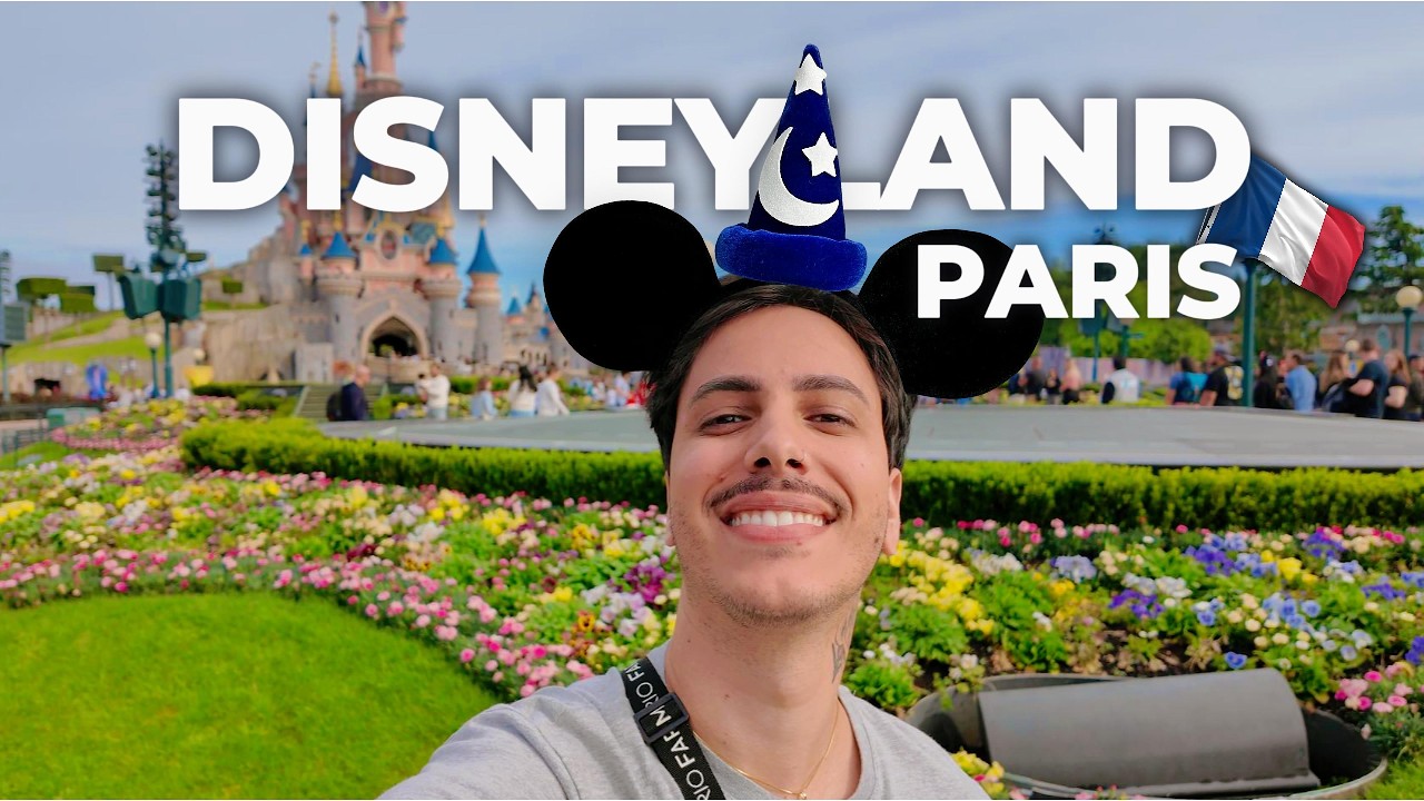 Minha primeira vez na Disneyland Paris