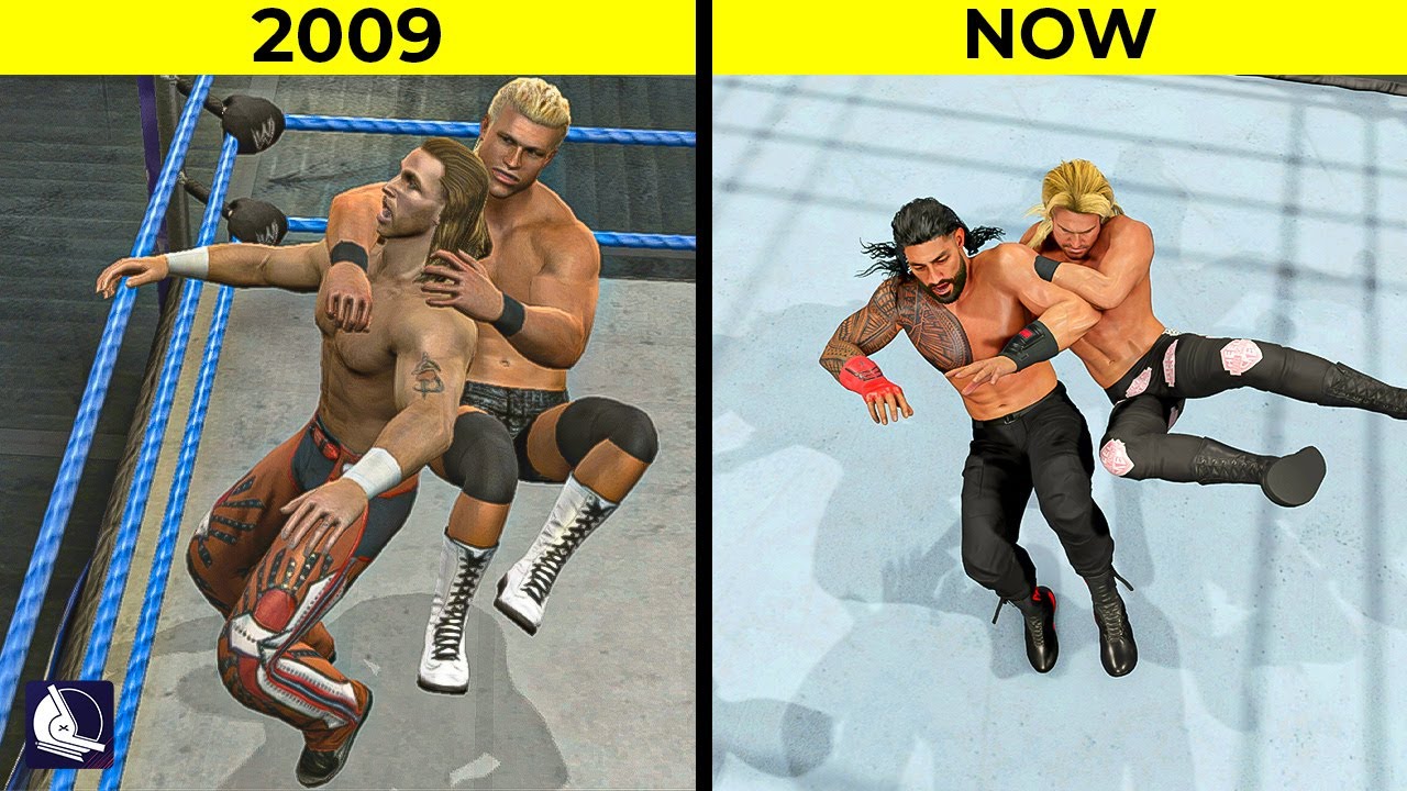 Dolph Ziggler Evolution in WWE Games