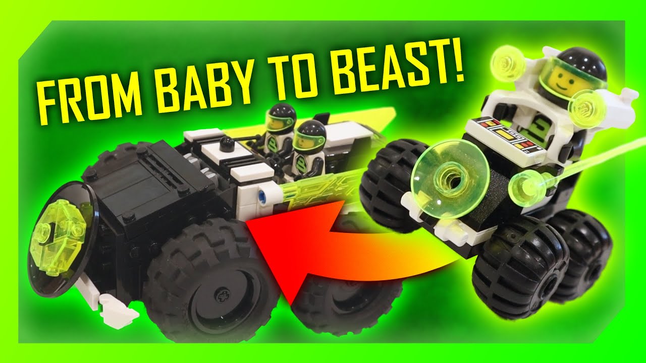 Превращаем самый маленький вездеход LEGO Blacktron в ЗВЕРЯ!