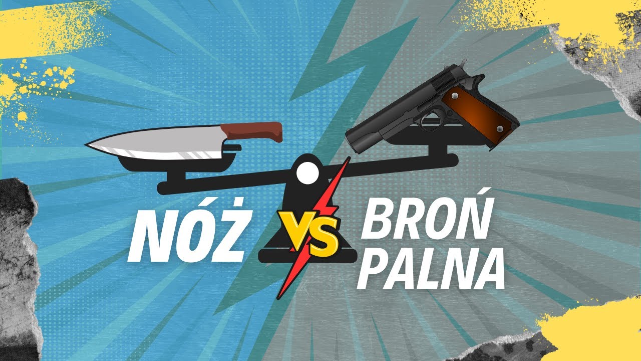 Obrona konieczna przed nożownikiem - symulowana interwencji Policji w wykonaniu Tactical LEO