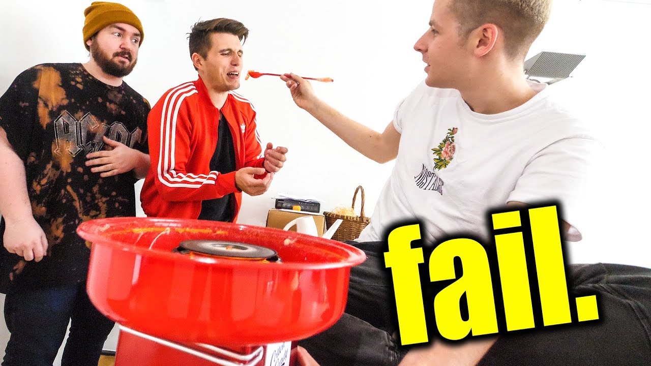 Eine ZUCKERWATTE MASCHINE für unser UFO (absoluter Fehlkauf)