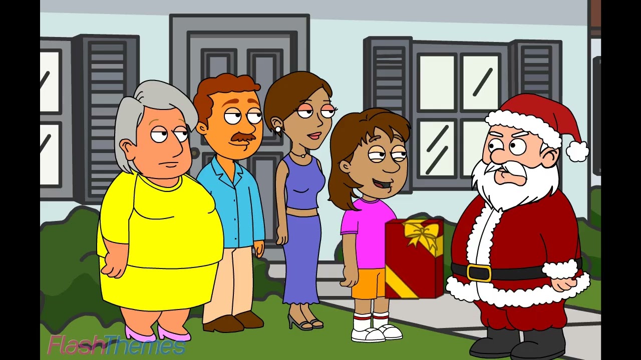 Santa Visits Dora on the Fire Truck