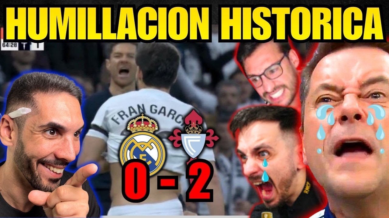 💥HUMILLACI&Oacute;N HIST&Oacute;RICA del CELTA al MADRID y LOS MEJORES LLOROS de MADRIDISTAS