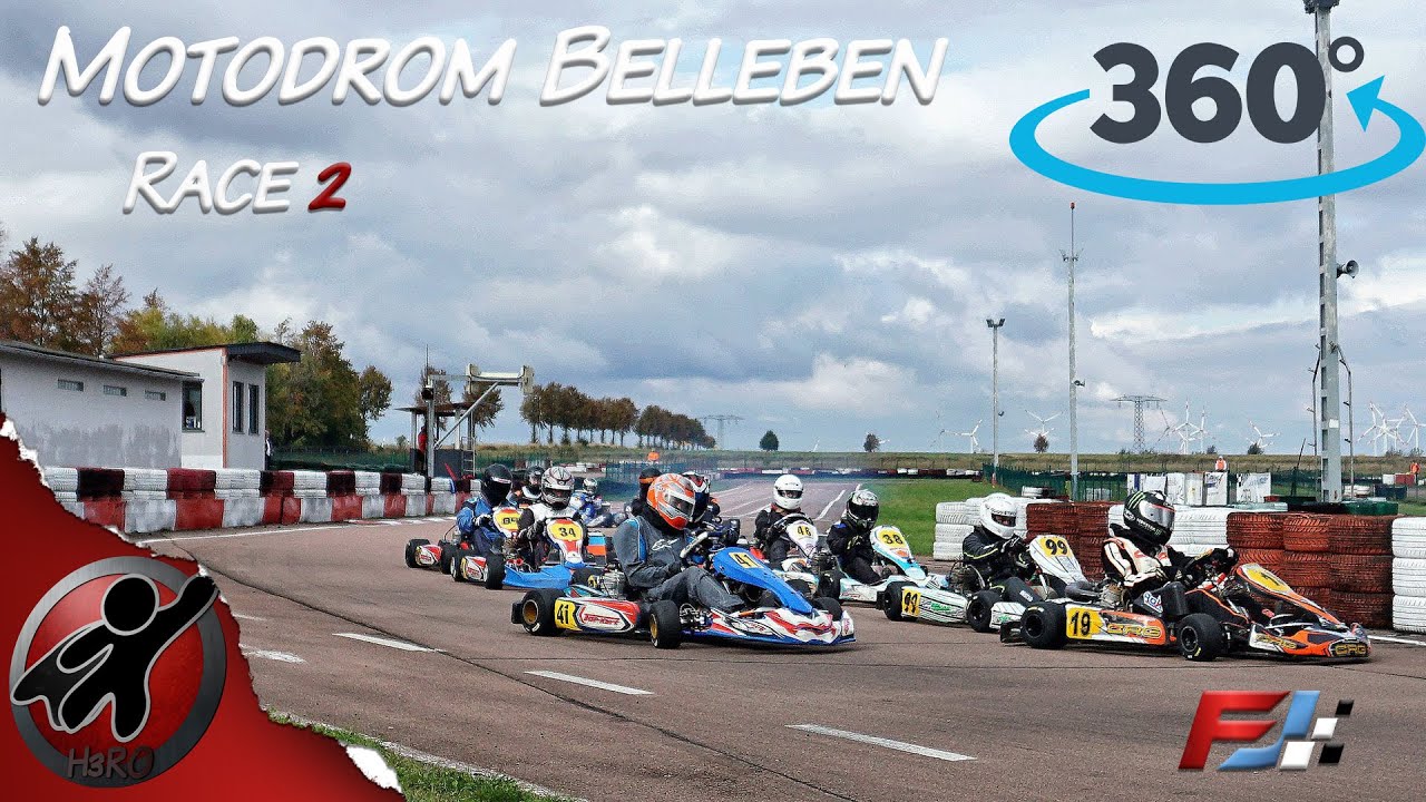 Kart Motodrom Belleben 05.10.2019 | 360° | Iame X30 Super | TopKart Twister | DNKM Rennen 2
