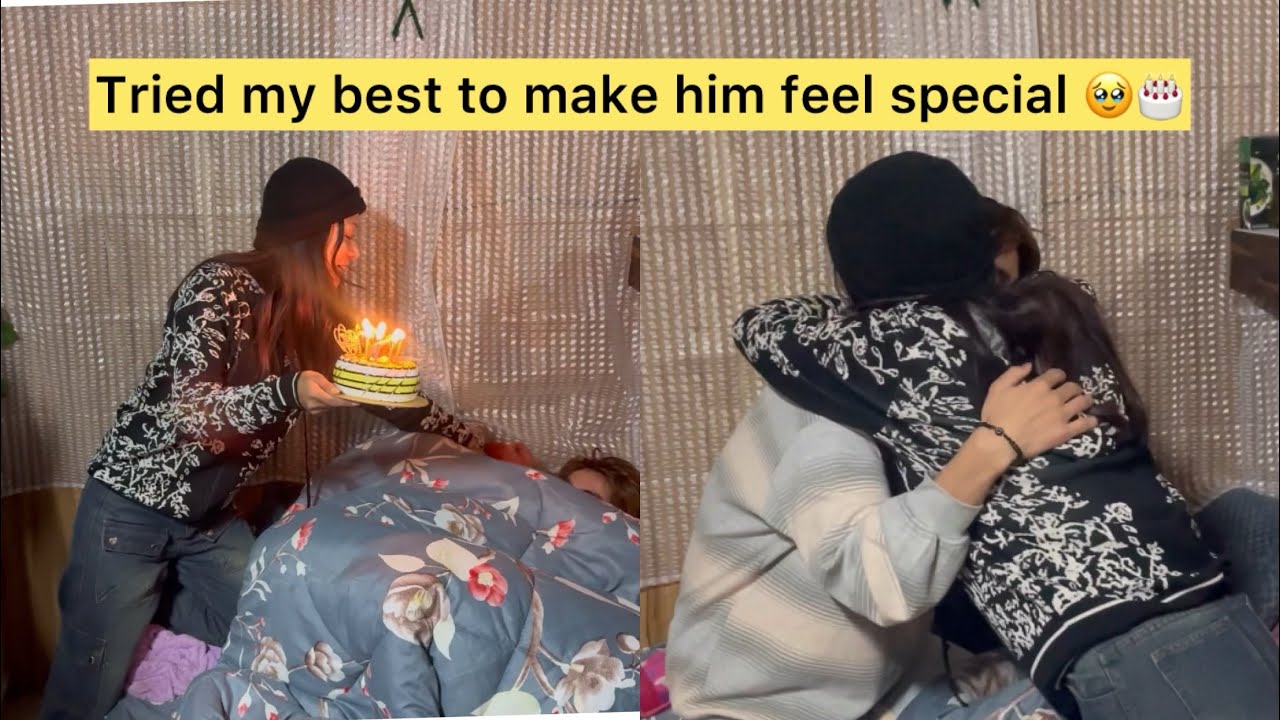 I tried my best to make Norbu’s birthday day special 🎂he got emotional 🥹