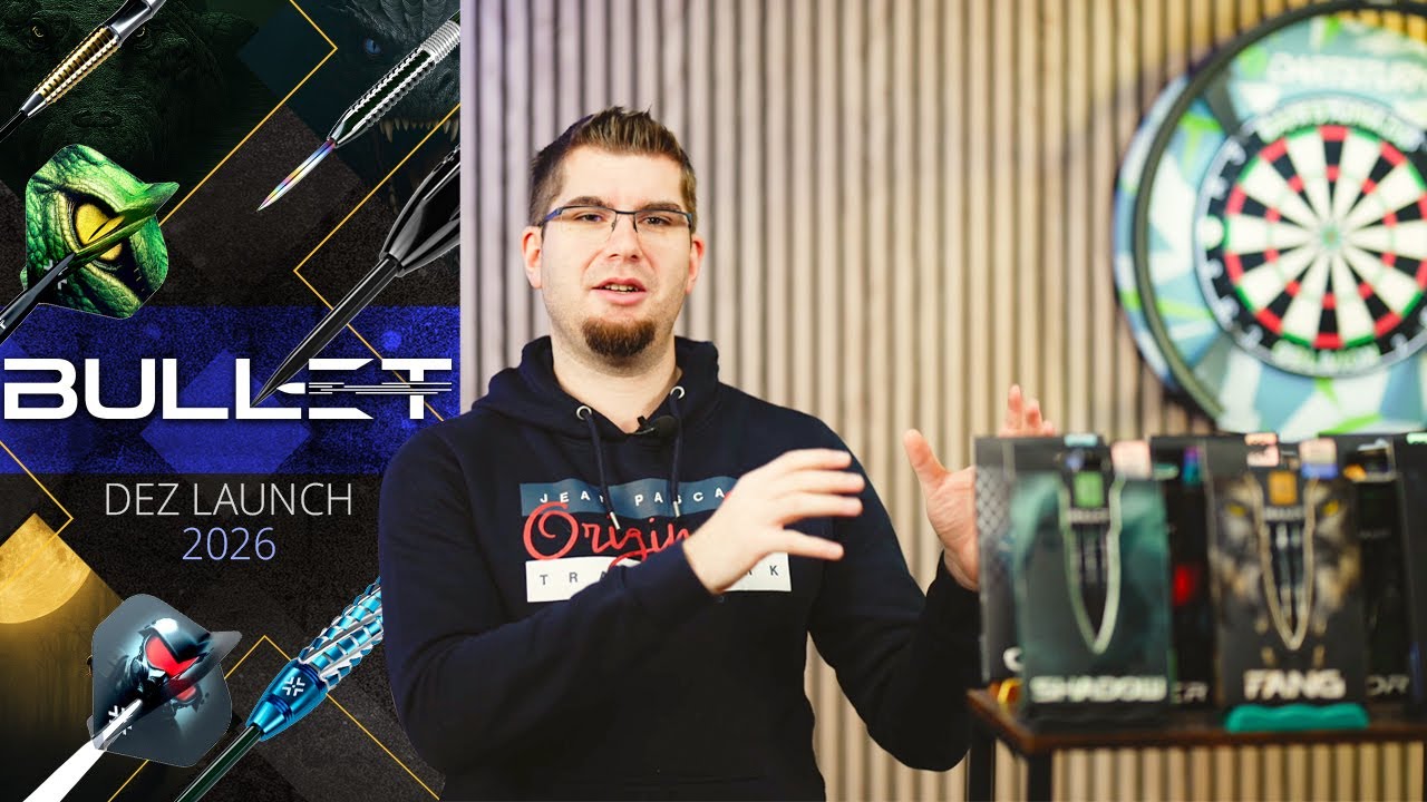 Bullet Darts Launch: Die neue Marke auf dem Dartsmarkt 🎯