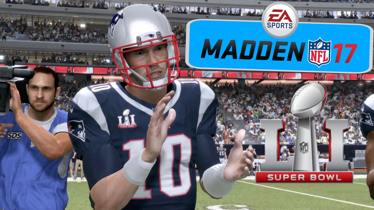 Madden 17 (Xbox One) Cowboys vs Patriots — геймплей Суперкубка LI, первая половина