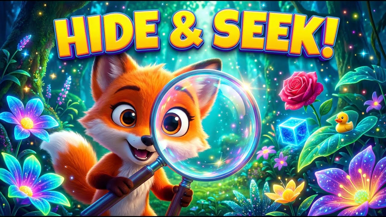 Zumi's EPIC Hide & Seek Adventure! 🔎 Find the Hidden Objects | 4K 3D for Kids
