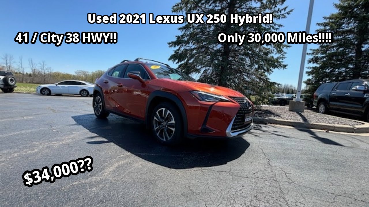 Является ли этот подержанный Lexus UX 250H 2021 года ЛУЧШИМ подержанным гибридом на рынке за 34 0...