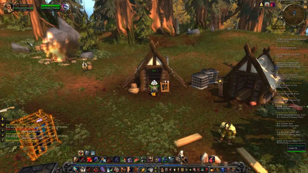 World of Warcraft: Quest Walkthrough - Filling the Cages - Northrend - Grizzly Hills