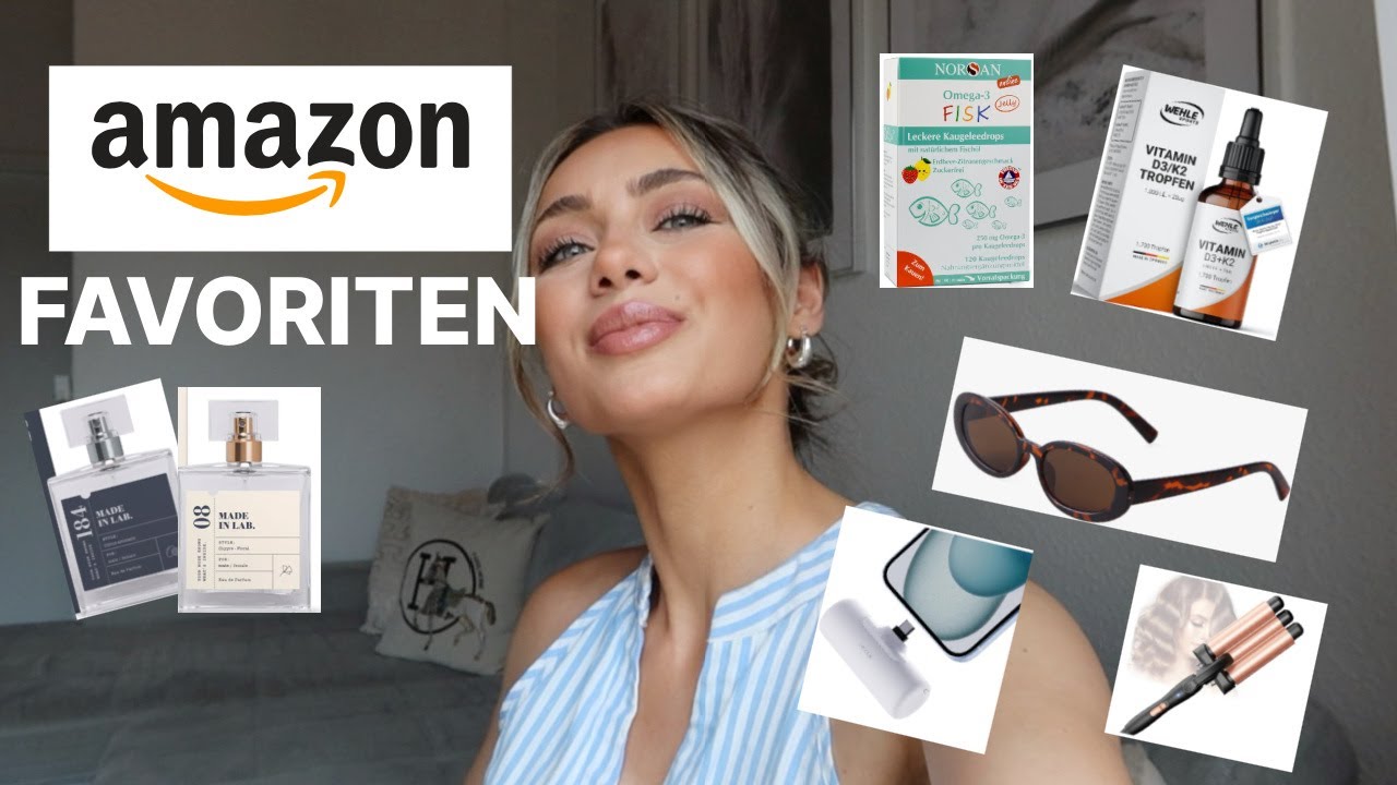 AMAZON FAVORITEN | DÜFTE | VITAMINE | WELLENEISEN | POWERBANK