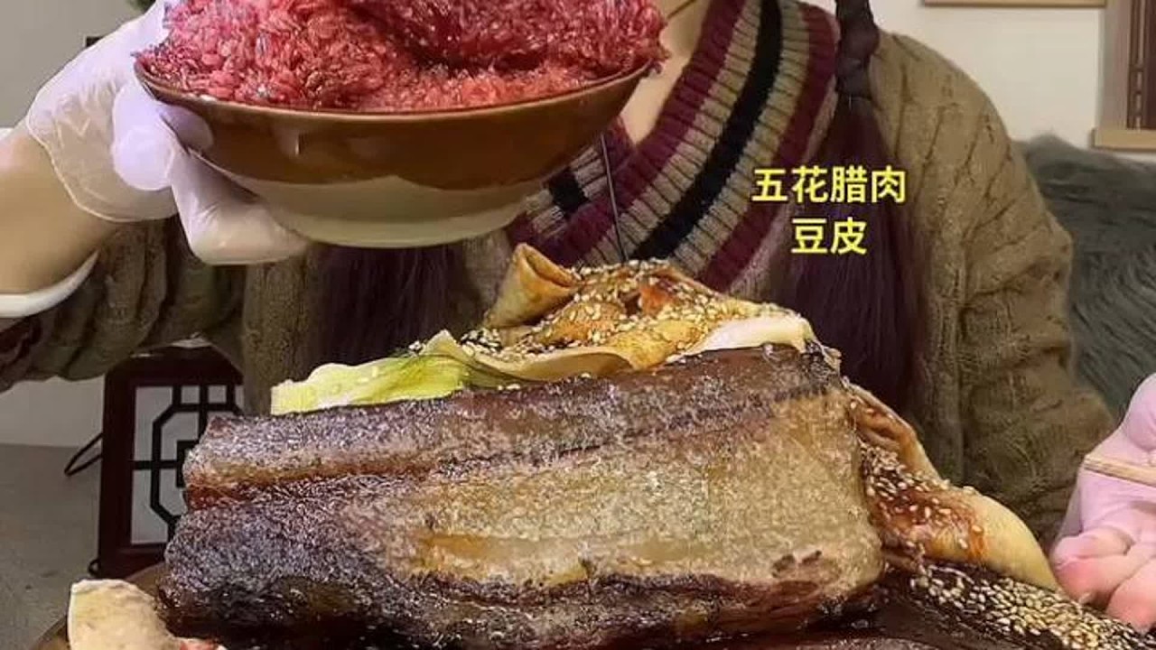 ASMR MUKBANG | 猪肉肥美香，团圆喜气浓。