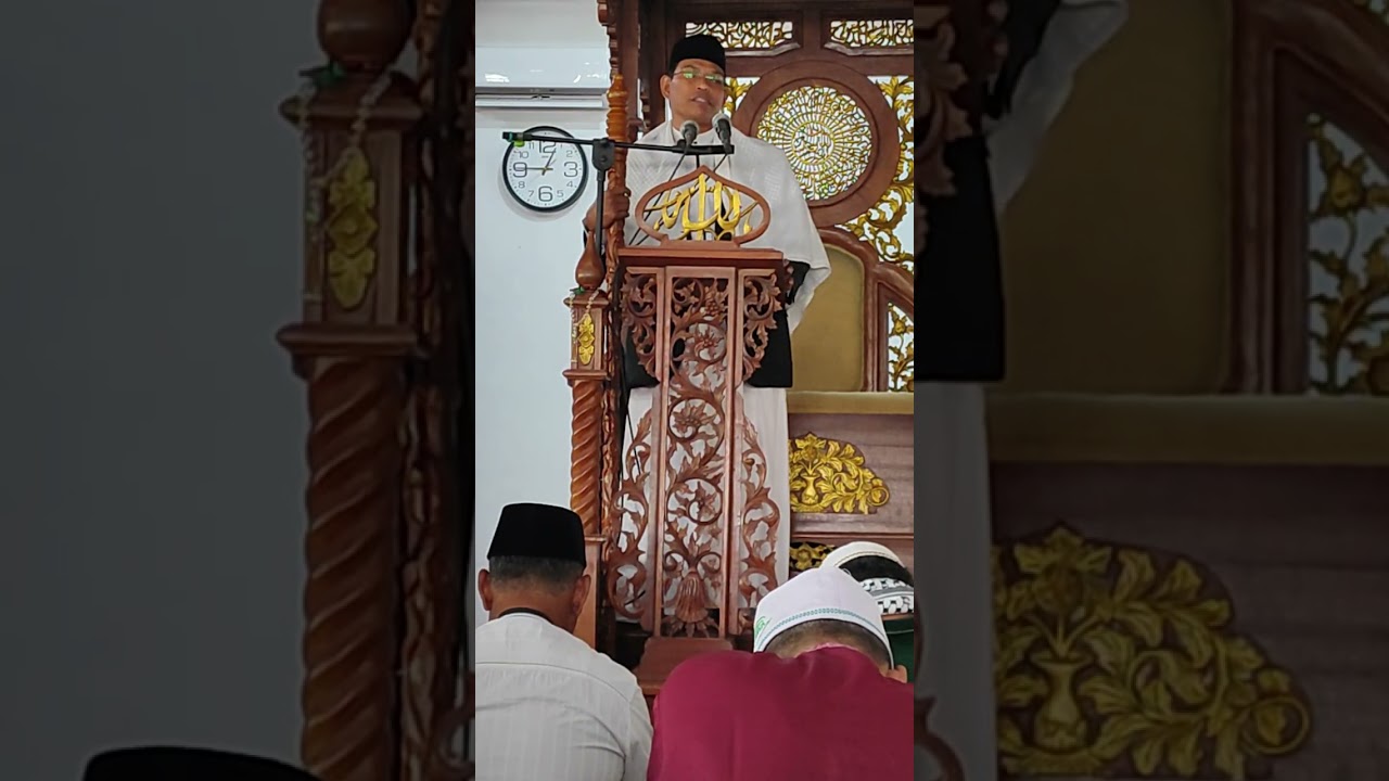 Khutbah Jum'at Ustadz Ahamad Ramli M.Pd di mesjid Agung Al Ikhlas 30/1/2026