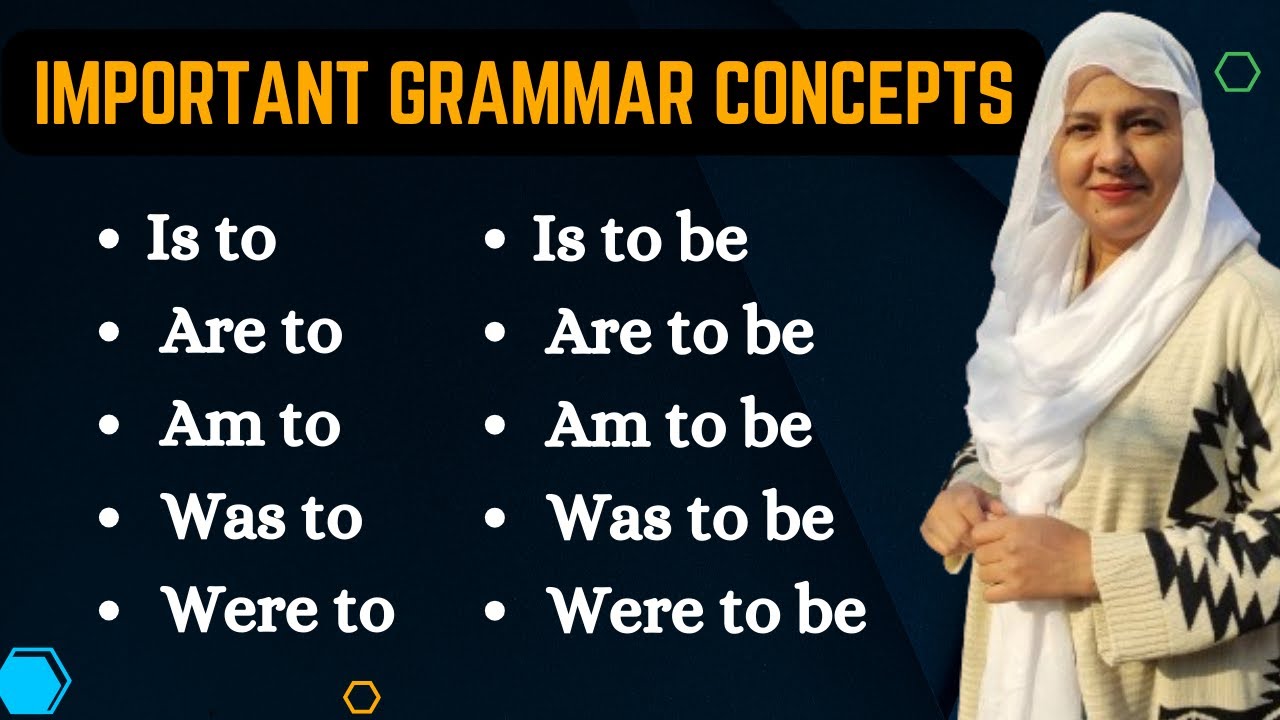 Is to- Are to - Am to - Was to - Were to || Is to be - Are to be - Am to be - Was to be - Were to be