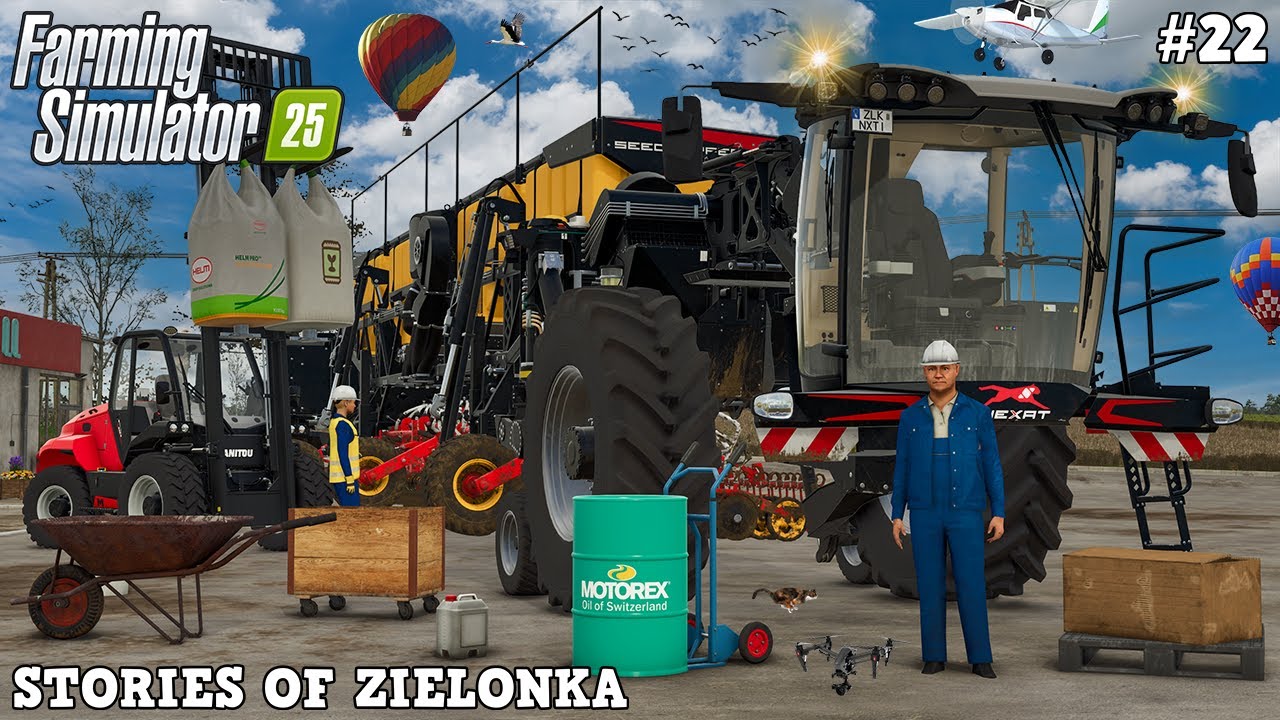 AWESOME NEW NEXAT AND BIGGEST TRACTOR PURCHASE EVER! 😱🚜💨 | Zielonka | FS25 | Timelapse #22