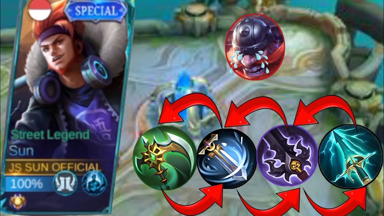 EXP PAKEK FRANCO AUTO DADI AYAM WIN STREAK MUDAH BUILD TERBARU SUN l MOBILE LENGENDS 