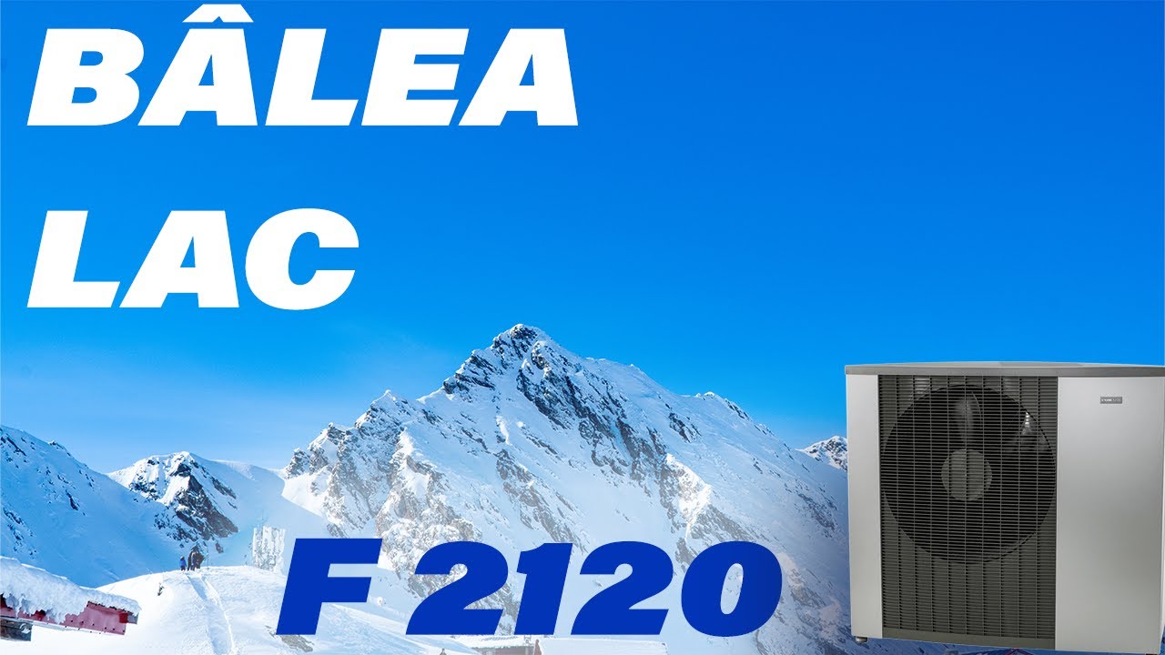 Bâlea Lac - Montaj Pompă de CĂLDURĂ Nibe F2120