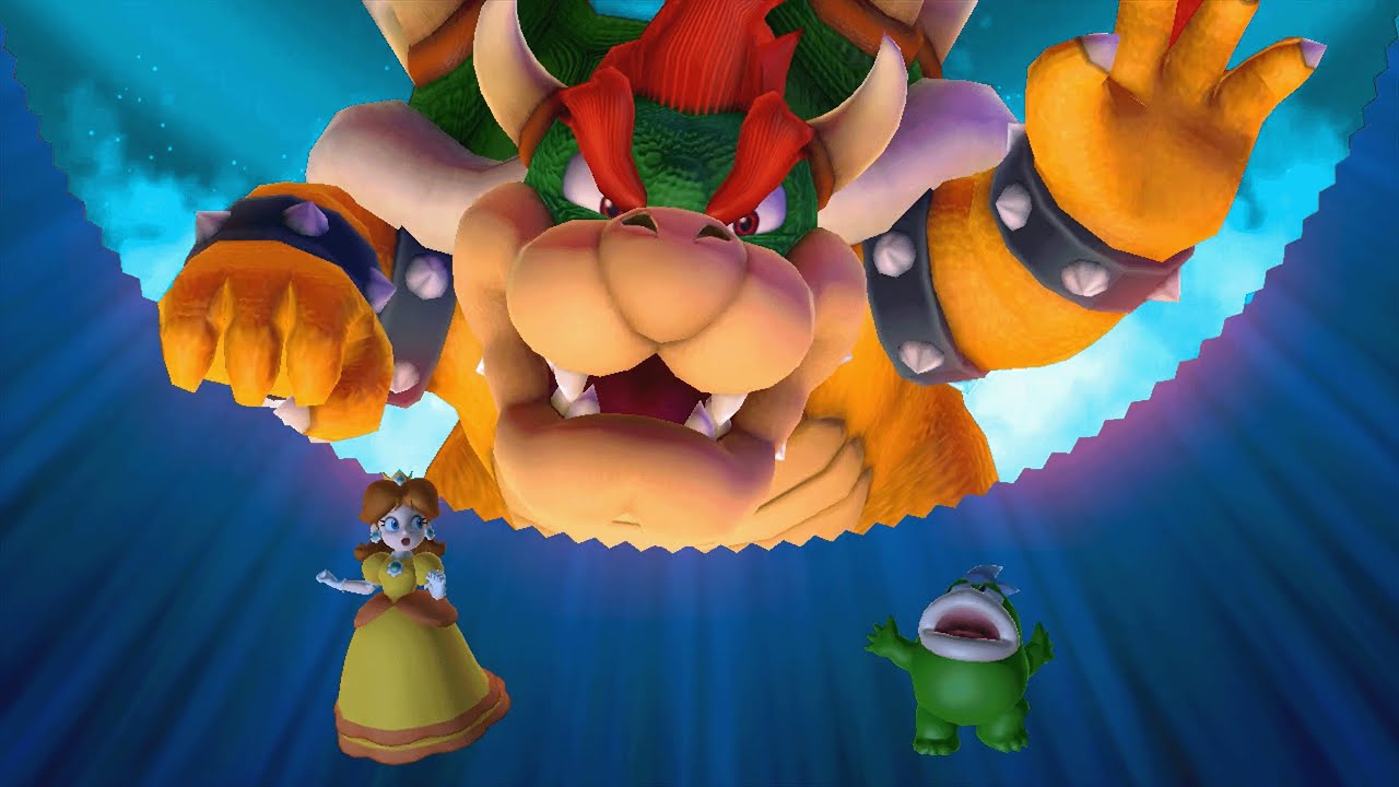 Mario Party 10 - Daisy vs Mario vs Rosalina vs Spike vs Bowser - Whimsical Waters