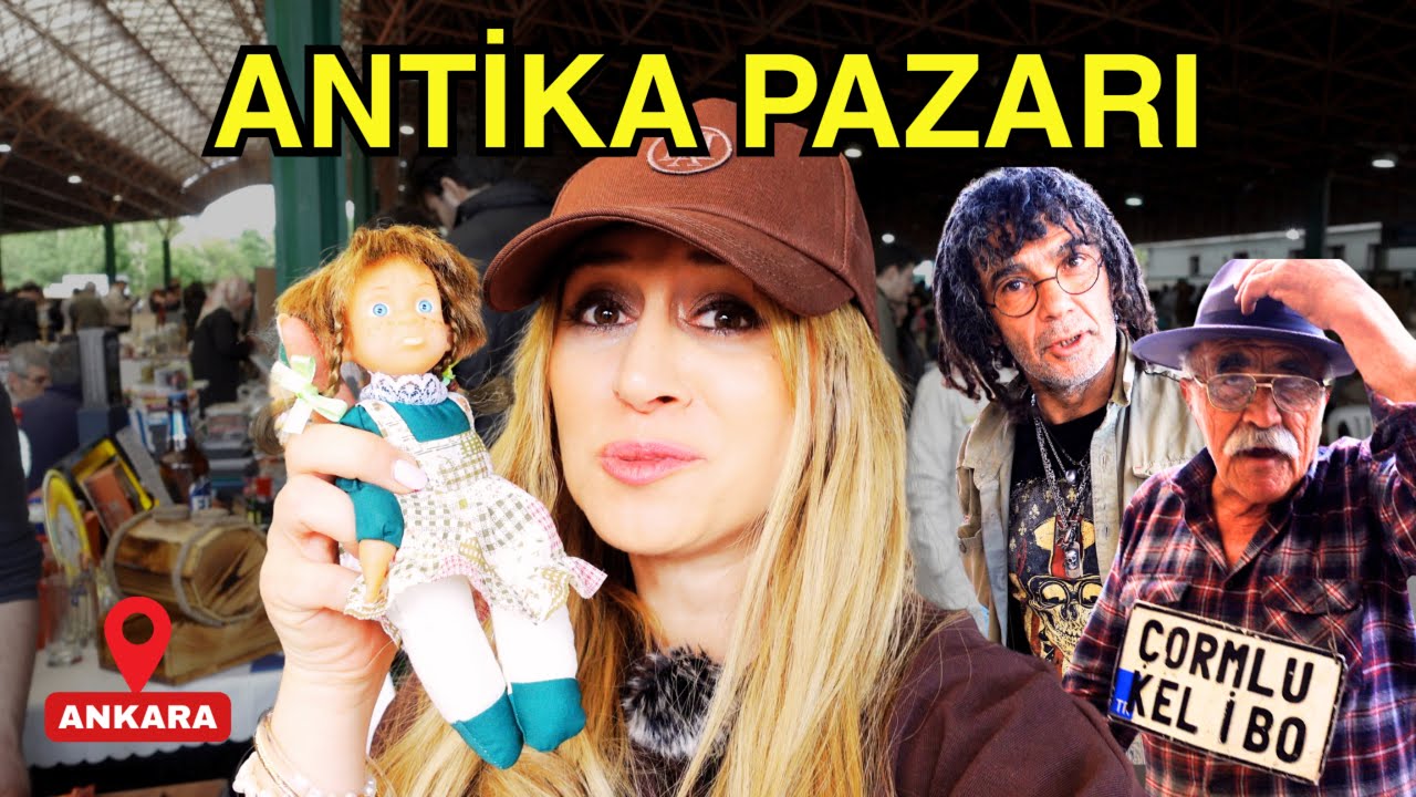 ANTİKA PAZARI GEZDİM VE HARRY POTTER EŞYALARI ARADIM