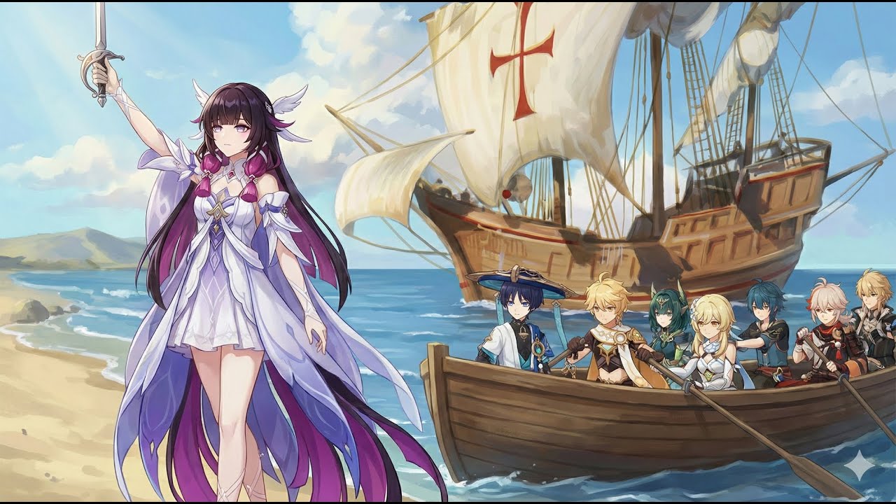 Genshin Impact 6.3 - Christopher Columbina summoning and story tonight so no ROTK until tomorrow