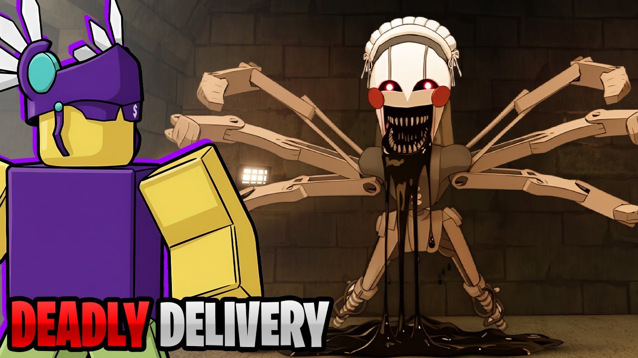 Eu Explorei o ELEVADOR MAIS ASSUSTADOR do Roblox (Deadly Delivery)
