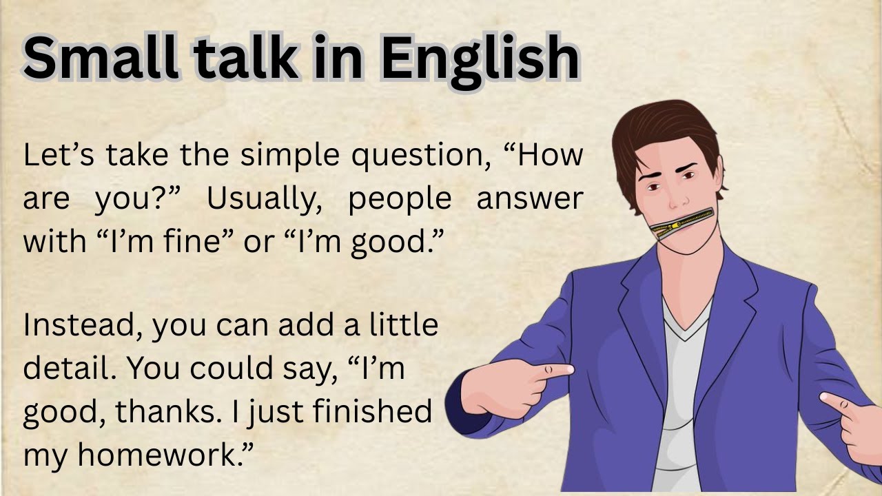 Small Talking in English | How to Start Conversation in English & Speak Confidently || Graded Reader