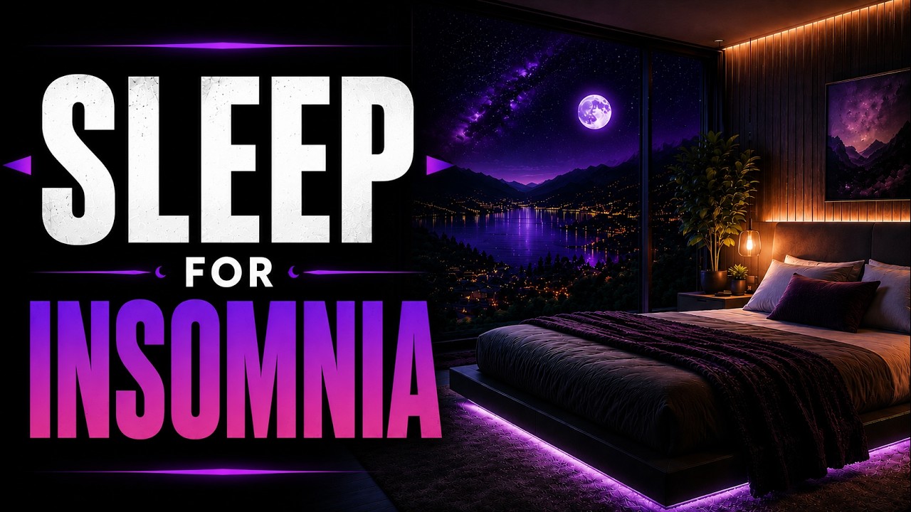 Sleep for Insomnia Tonight | Deep Ambient Sleep Music (8 Hours)
