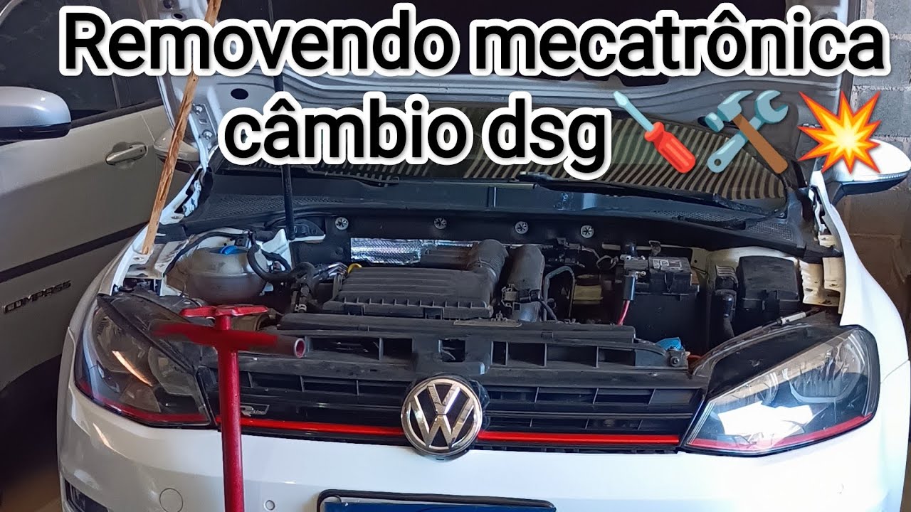como remover mecatrônica câmbio DSG DQ200( Audi A1, Audi A3 1.4 TFSI e VW Golf 1.4 TSI.)💥🛠️🪛🧰🙏