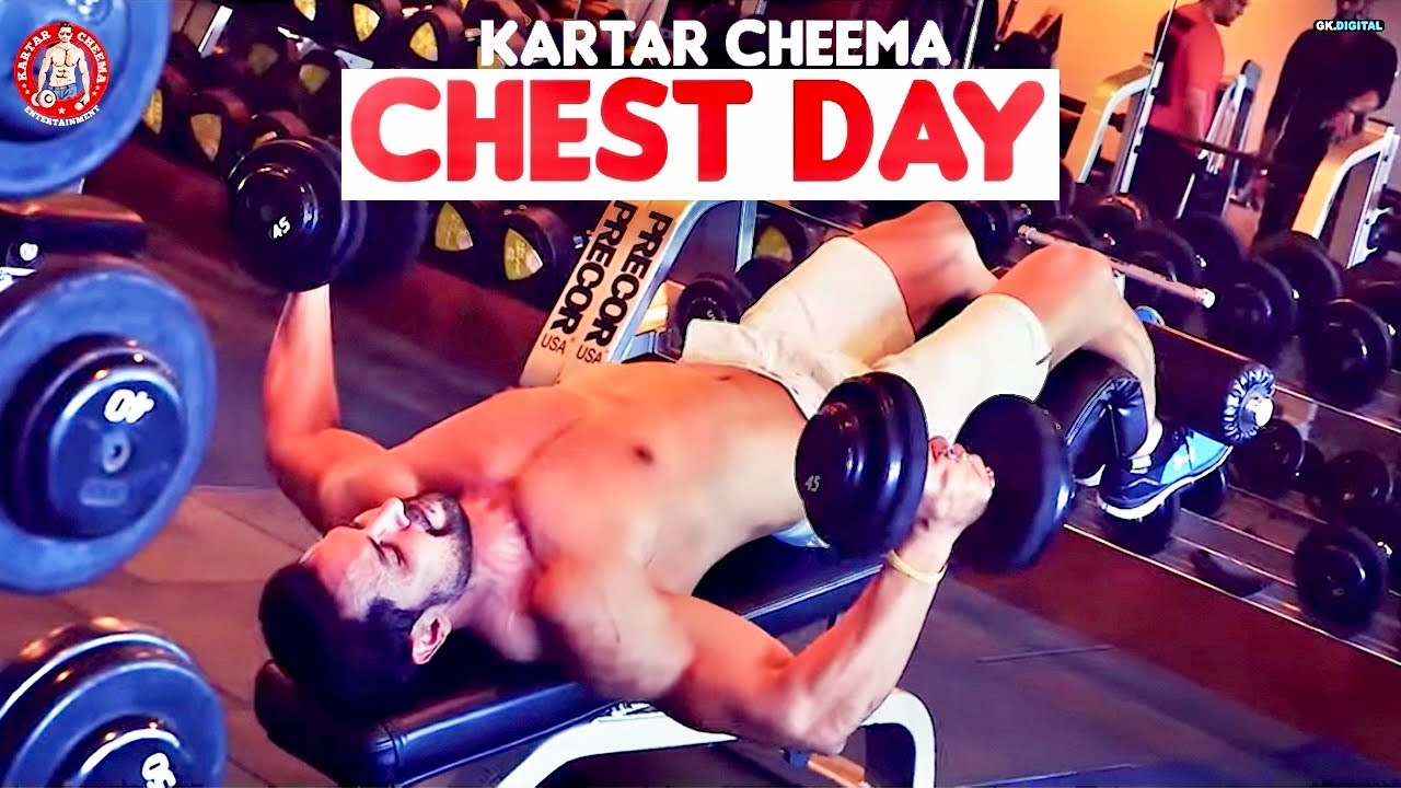 Kartar Cheema : Chest Day | Best Chest Exercise
