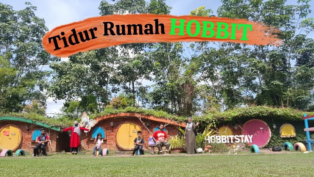 HOBBIT STAY (KSCC) Kampung Pelangi Kuala Selangor Malaysia| Terpaksa Jadi ORANG KERDIL !
