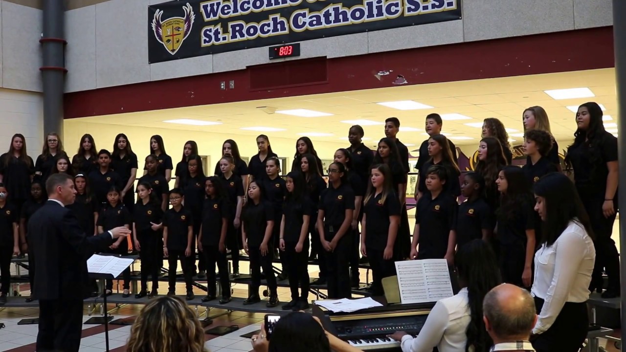 Brampton Children's Chorus perform Send Down the Rain
