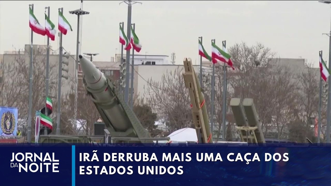 Ir&atilde; derruba mais uma ca&ccedil;a dos Estados Unidos | Jornal da Noite