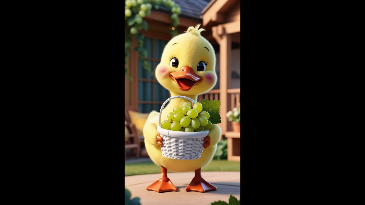 The Duckling and the Sweet Gift  #cuteanimals #cute #cuteduck #duck #babyduck