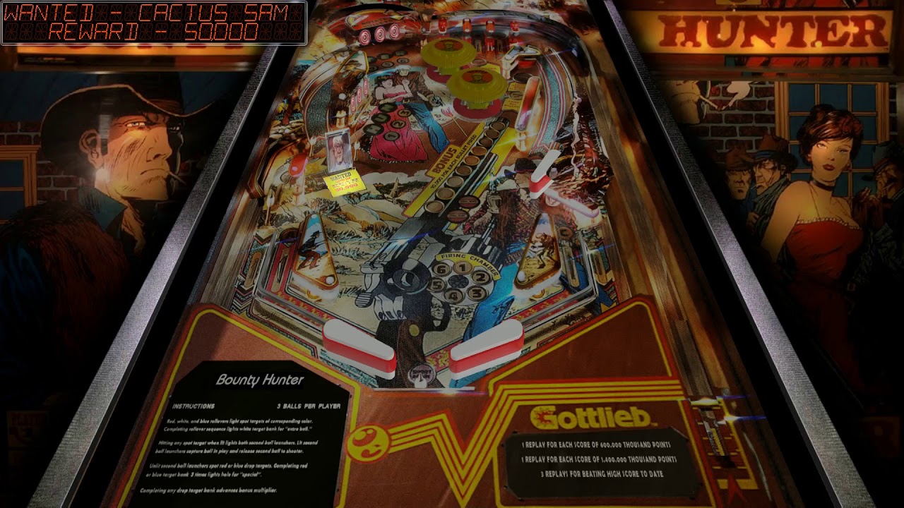 Bounty Hunter Pinball VPX