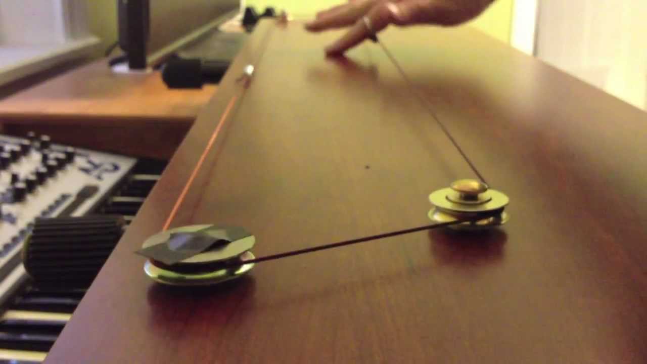 Breath Martenot - Breath driven Pulley/Ring controller - Work in progress.