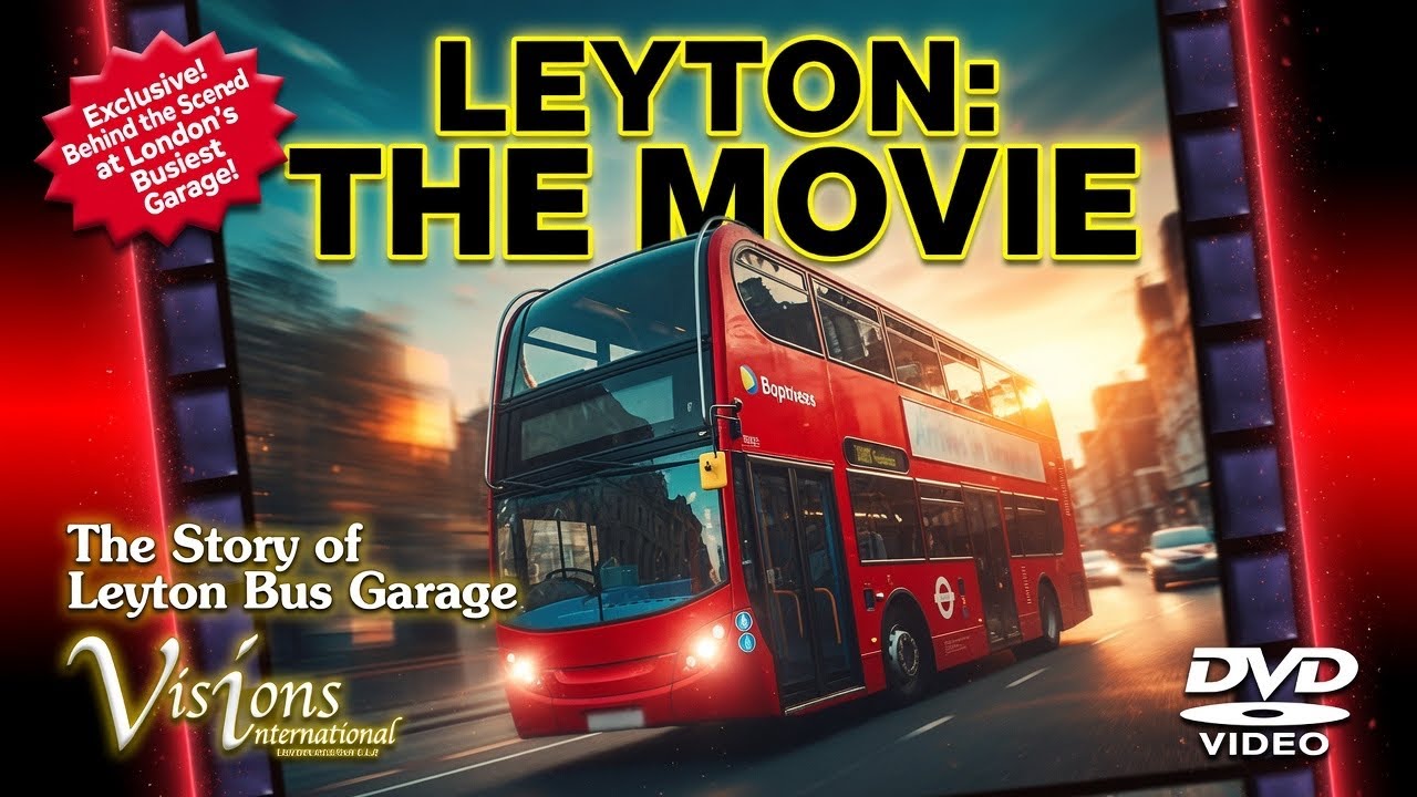 Fascinating Behind The Scenes at Leyton Bus Garage - Leyton The Movie