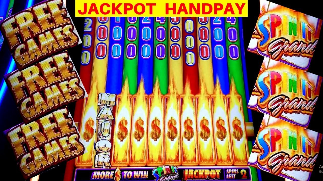 Spin It Grand JACKPOT HANDPAY | High Limit Slot Machine Big Handpay Jackpot | MUST WATCH | MEGA WIN