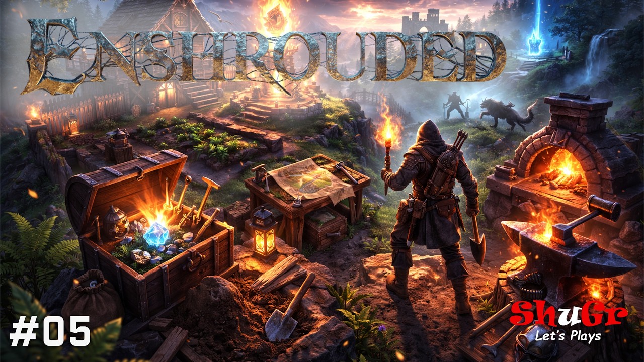 Enshrouded #5 - Live Let's Play | Deutsch | Livestream #survival #enshrouded #survivalgame