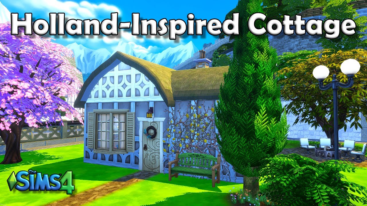 Sims 4 Speed Build | No CC | Holland House