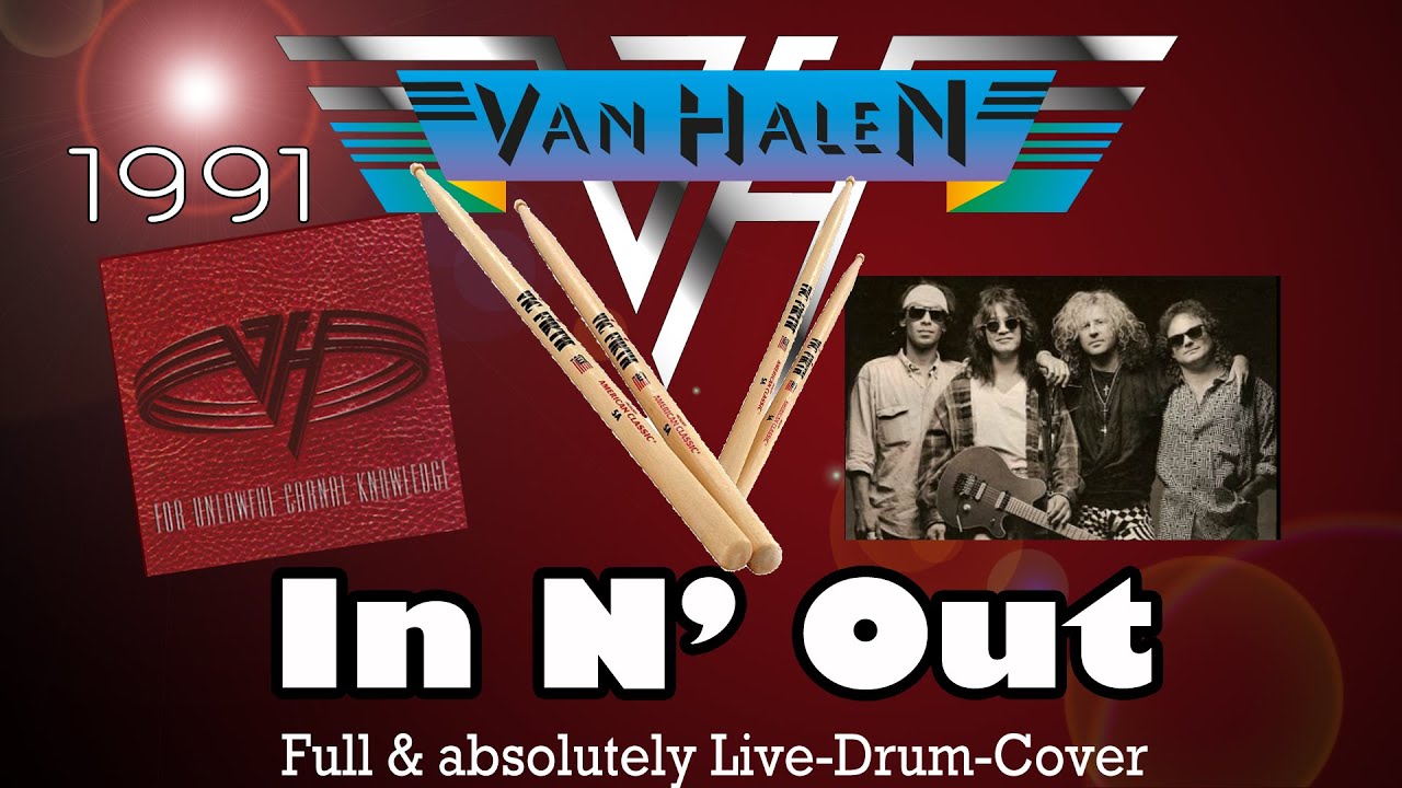 🥁 Van Halen – In N' Out (Drum Cover | Full & Live) | Tribute to Rock Legends ⚡🎸 Remastered 10.2025,