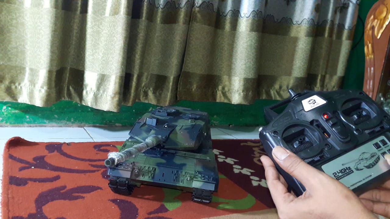 Unboxing HL 1/16 Rc Tank Leopard 2A6 w/ mfu 6.0 version
