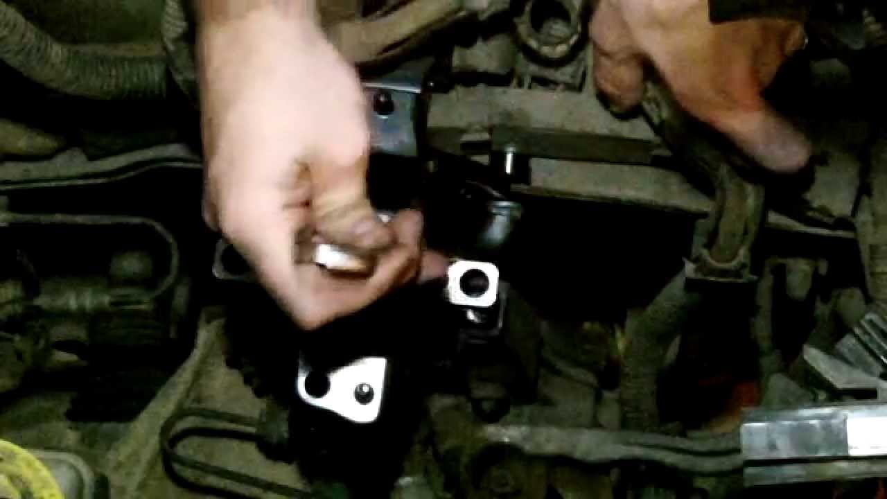Troca coxim de câmbio VW Polo 9N (parte 2/2 - Instalação)