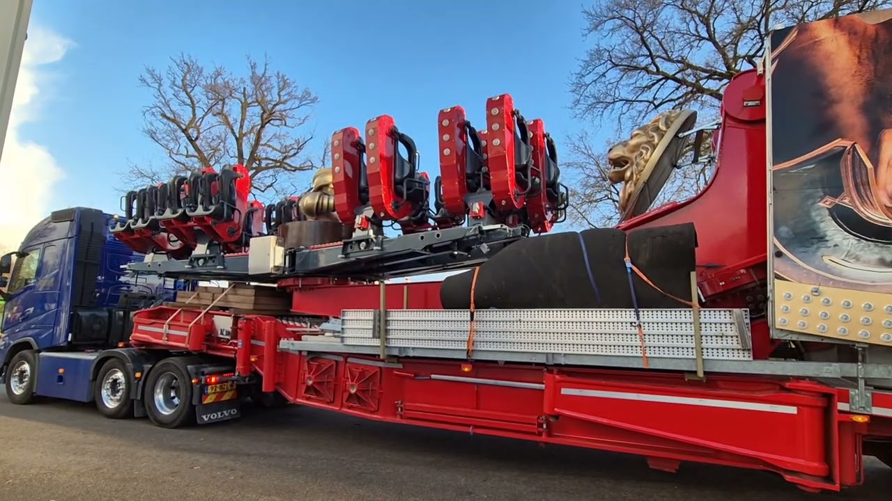 Maximus - Ordelman [Oprijden] Paas Kermis Enschede 2026 (Opbouw Dag 1)